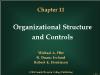 Chapter 11 Organizational Structure and Controls