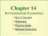 Chapter 14 Environmental Economics