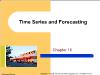 Chapter 16: Time Series and Forecasting