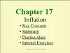 Chapter 17: Inflation