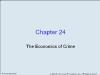 Chapter 24 The Economics of Crime