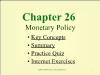 Chapter 26: Monetary Policy