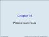 Chapter 36 Personal Income Taxes