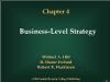 Chapter 4 Business-Level Strategy