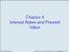 Chapter 4: Interest Rates and Present Value