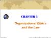 Chapter 5: Organizational Ethics and the Law