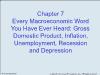 Chapter 7: Every Macroeconomic Word You Have Ever Heard: Gross Domestic Product, Inflation, Unemployment, Recession and Depression