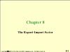Chapter 8: The Export-Import Sector