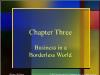 Chapter Three Business in a Borderless World