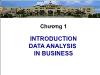 Chương 1 Introduction data analysis in business