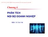 Chương 4 Phân tích nội bộ doanh nghiệp