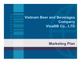 Marketing Plan: Vietnam Beer and Beverages Company VinaBB Co., LTD