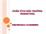 Phân tích môi trường marketing - Phân tích các cơ hội marketing