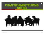 Phân tích môi trường nội bộ