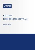 Báo cáo kinh tế vĩ mô Việt Nam quý 1 - 2015