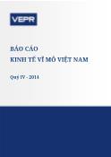 Báo cáo kinh tế vĩ mô Việt Nam quý 4 - 2014