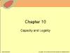 Chapter 10: Capacity and Legality