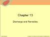 Chapter 13: Discharge and Remedies