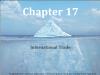 Chapter 17: International Trade (2)