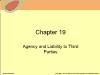 Chapter 19: Agency and Liability to Third Parties