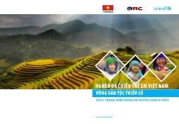 Nghèo đa chiều trẻ em Việt Nam Vùng dân tộc thiểu số: Thực trạng, biến động và những thách thức